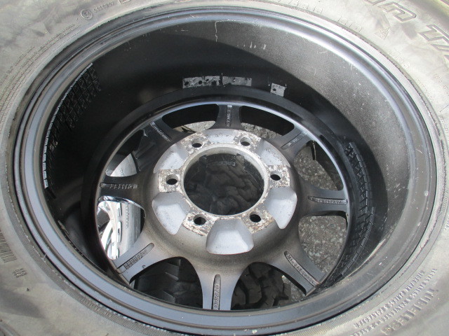 MKW MK-26 16×8J +0/PCD139.7&グッドリッチ 315/75R16 ホワイトレター☆リフトアップ/ランクル/80/プラド/ハイラックス/サファリ/パジェロ_画像3