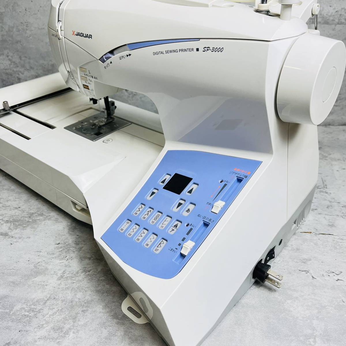 Yahoo!オークション - ジャガー コンピューターミシン SP-3000 Yahoo!オークション - ジャガー コンピューターミシン SP-3000