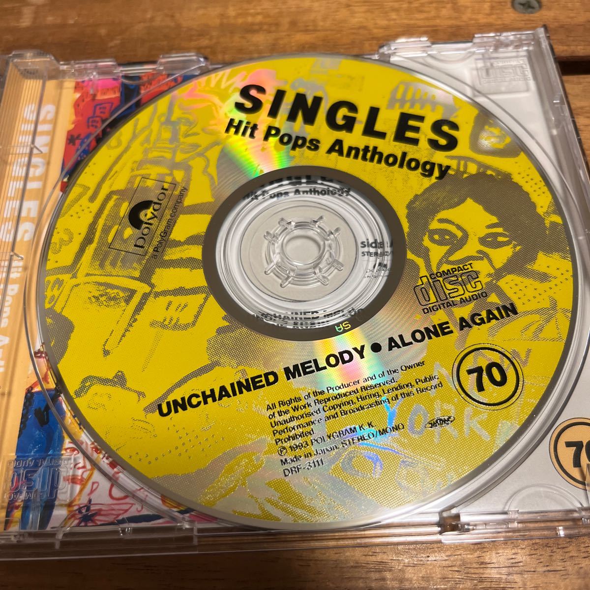 SINGLES Hit Pops Anthology ライチャス・ブラザーズ　ボビー・コールドウェル　ザ・ジャムCD 中古品_画像4