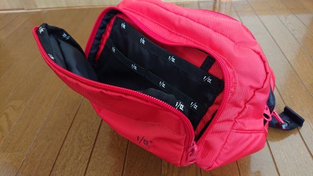 *F/CE.efsi-i- regular hip bag waist bag vivid red color superior article 0 stylish .. feeling GOOD*