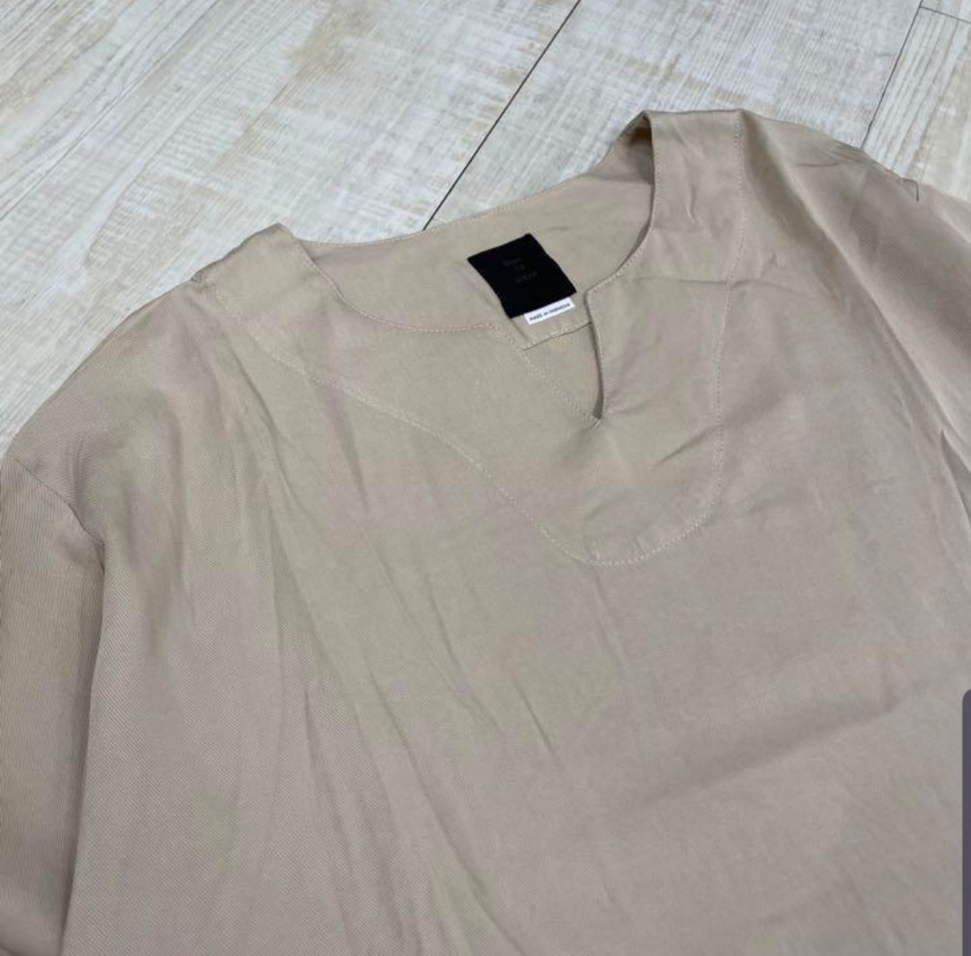 21SS 新品 未使用 EASY to WEAR TEE イージートゥウェア tシャツ アイボリー系 サイズ48 定価 ¥14300_画像3