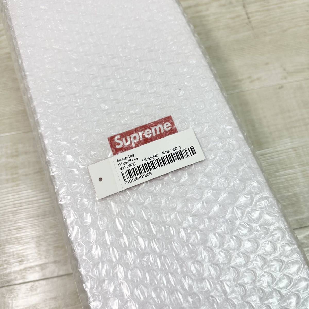 23aw 2023 新品 Supreme Box Logo Lamp シュプリーム ボックス ロゴ ランプ Blue ブルー _画像9