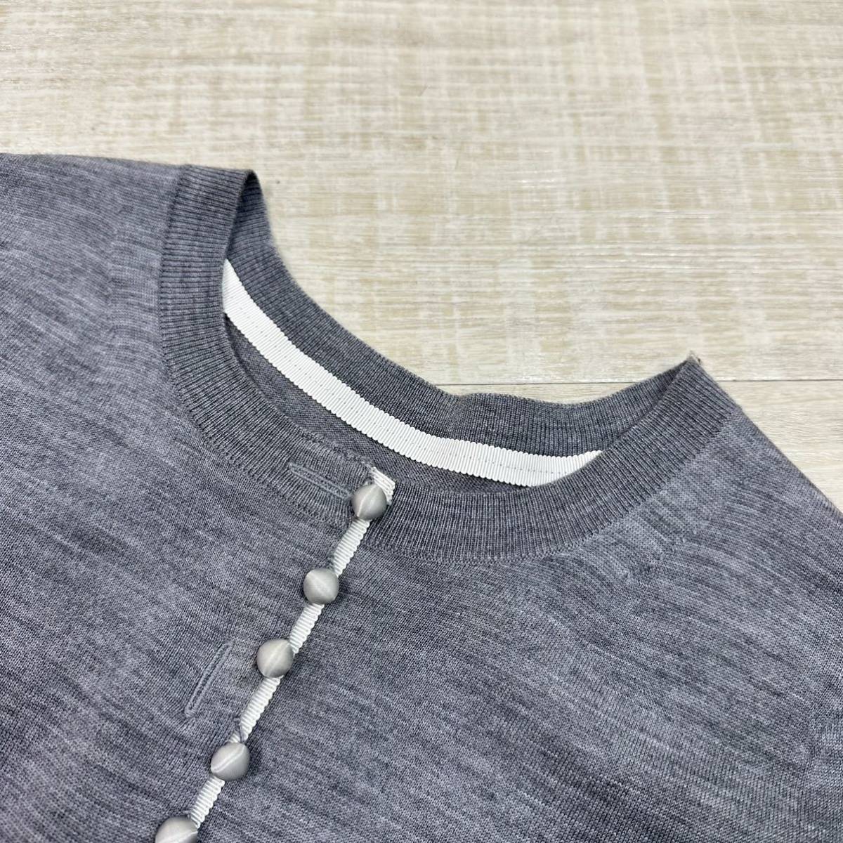 【極美品】SACAI サカイ カーディガン ウール フレア ドッキング 異素材 【極美品】SACAI サカイ カーディガン ウール フレア ドッキング 異素材