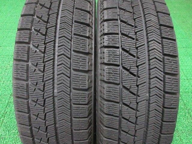 T824【送料無料】155/65R14 超溝高 8~8.5分山 ブリヂストン スタッドレス VRX 2020年製 ホイールセット 4本 スズキ ワゴンR 純正 激安 ♪♪_画像3