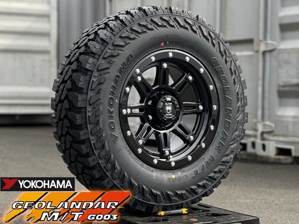 純正フェンダー対応！ 17インチ タイヤホイールセット pcd139.7 6h YOKOHAMA 265/65R17 サーフ プラド ハイラックス タコマ オフロード_画像1