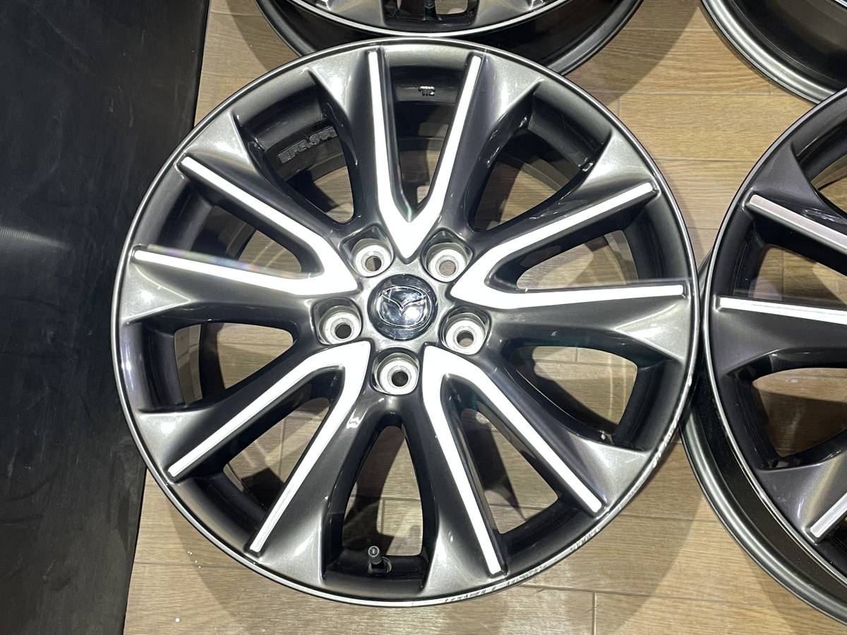 ★【即決】マツダ CX-3 純正 18x7+50 中古4本★送料:全国一律4900円(北海道5400円)(沖縄、離島発送不可)★個人宅配達OK！9965277080_画像3