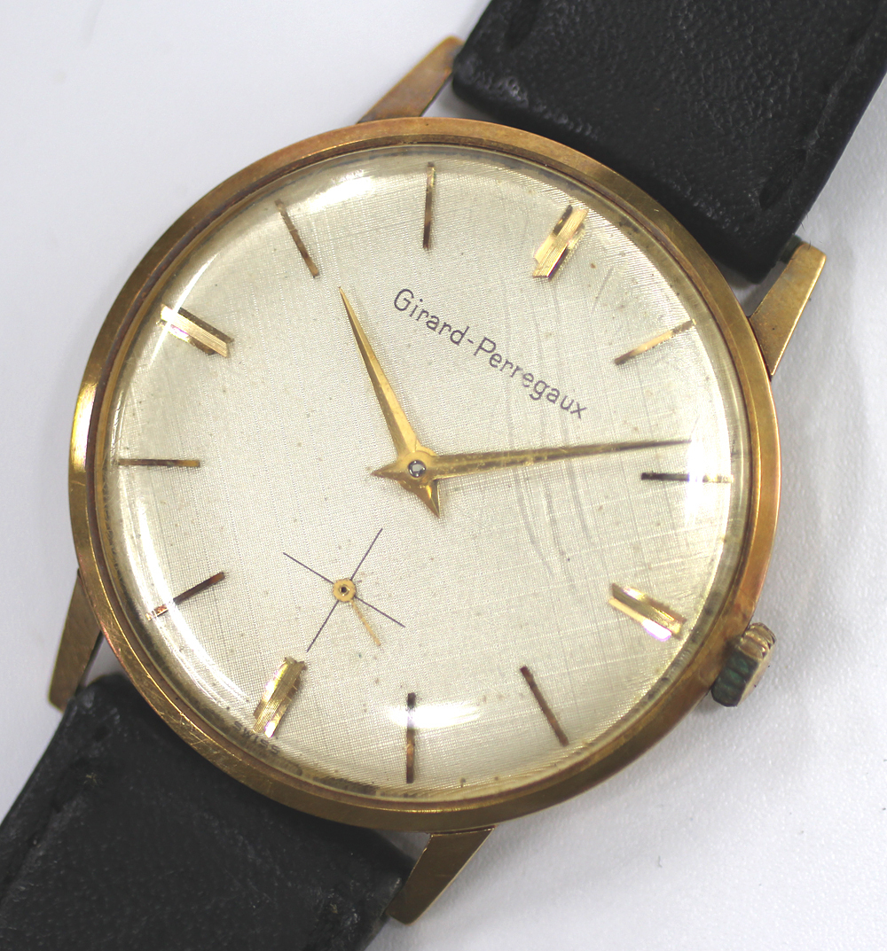 【Girard Perregaux】ジラール・ペルゴ　スモールセコンド　手巻き メンズ 腕時計　ヴィンテージ
