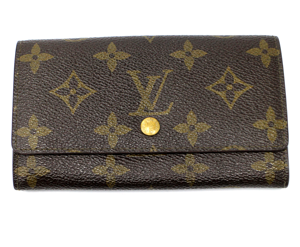 【LOUIS VUITTON】ルイヴィトン モノグラム ポルト モネ ジップ M61735 コンパクト ウォレット　財布　20231204_画像1