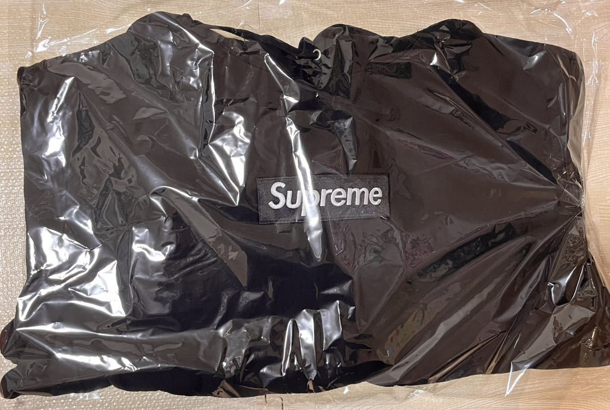 新品 Supreme Box Logo Hooded Sweatshirt Black Medium シュプリーム ボックス ロゴ フーディ 黒 Mサイズ パーカー 2023fw 即納 送料無料_画像3