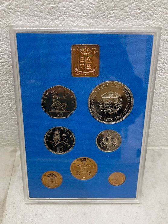 イギリス　エリザベス女王　御即位20年　プルーフコインセット　硬貨　貨幣 _画像2