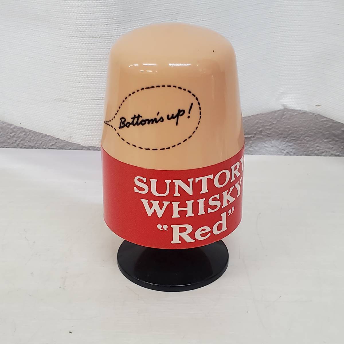 SE1219-208□SUNTORY サントリー サントリーレッド 柳原良平 SUNTORY WHISKY RED アンクルトリス 爪楊枝入れ 汚れ有 現状品_画像2