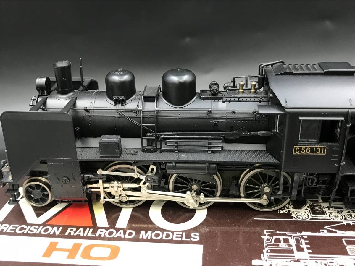 SE1213-07◆KATO HOゲージ 1-201 C56 131 蒸気機関車 鉄道模型 箱あり_画像3