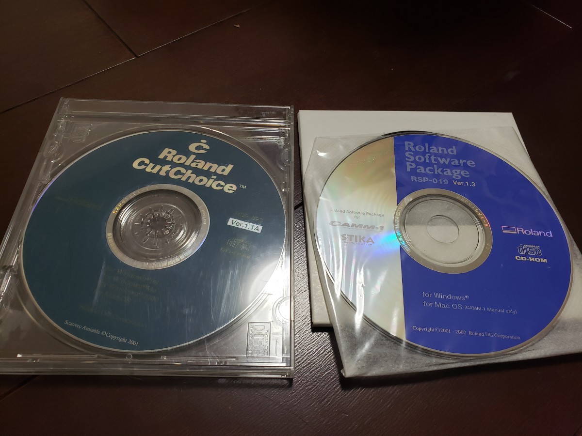 ローランド　ステカ　Roland CutChoice Software Package CD_画像1