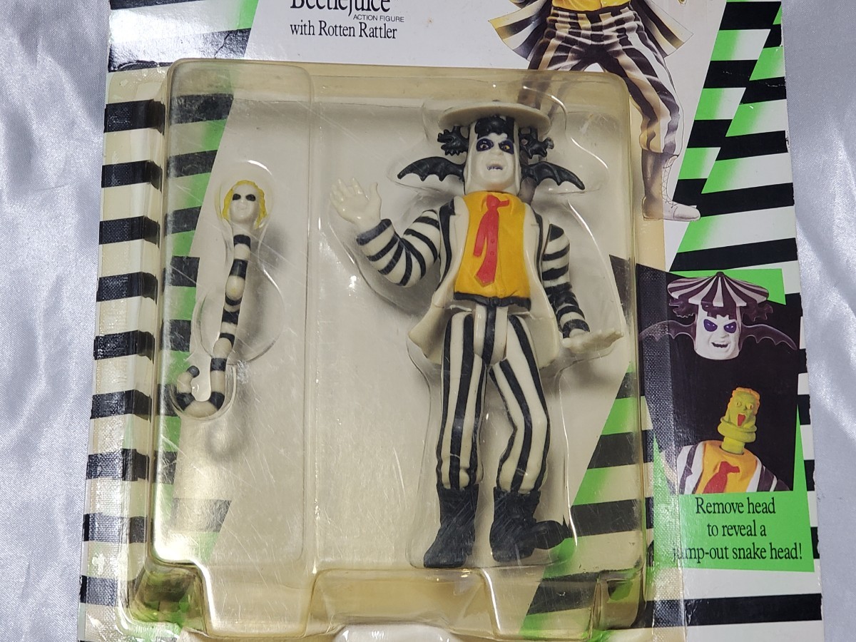 即決映画公開当時物 Kenner BEETL JUICE ビートルジュース アクションフィギュア ティムバートン レトロケナー オールドケナーの画像1