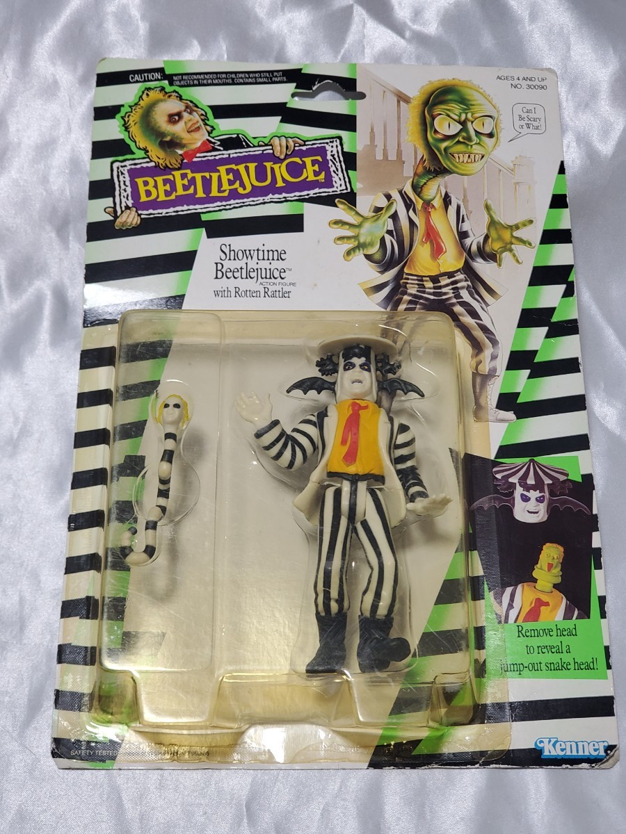 即決映画公開当時物 Kenner BEETL JUICE ビートルジュース アクションフィギュア ティムバートン レトロケナー オールドケナーの画像2