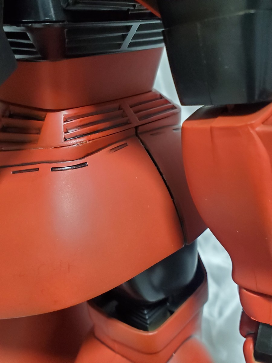 バンダイ 旧キット 機動戦士ガンダム 1/60 ゲルググキャノン ジョニー・ライデン ビッグサイズ プラモデル 塗装済 完成品 旧バンダイ_画像10