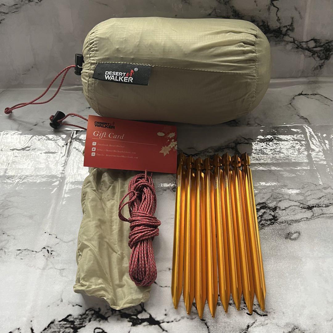 未使用品 DesertWalker 超軽量 タープ 350×300 ベージュ|Yahoo 未使用品 DesertWalker 超軽量 タープ 350×300 ベージュ|Yahoo