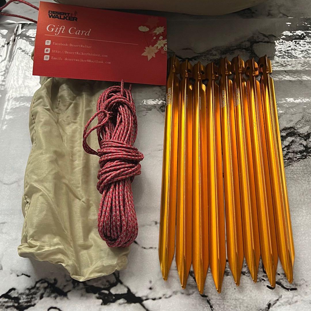 未使用品 DesertWalker 超軽量 タープ 350×300 ベージュ|Yahoo 未使用品 DesertWalker 超軽量 タープ 350×300 ベージュ|Yahoo