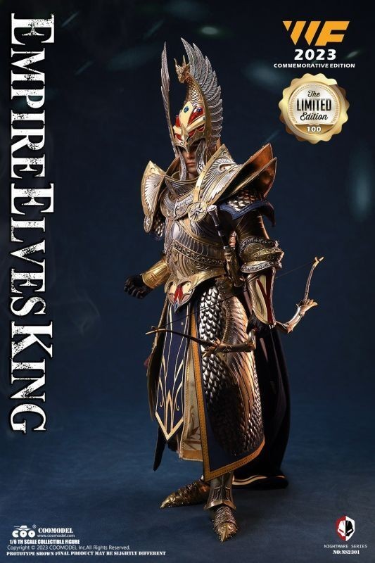 COOMODEL NS2302 NIGHTMARE SERIES - EMPIRE KING OF ELVES WF限定 1/6 アクションフィギュア DELUXE EDITION