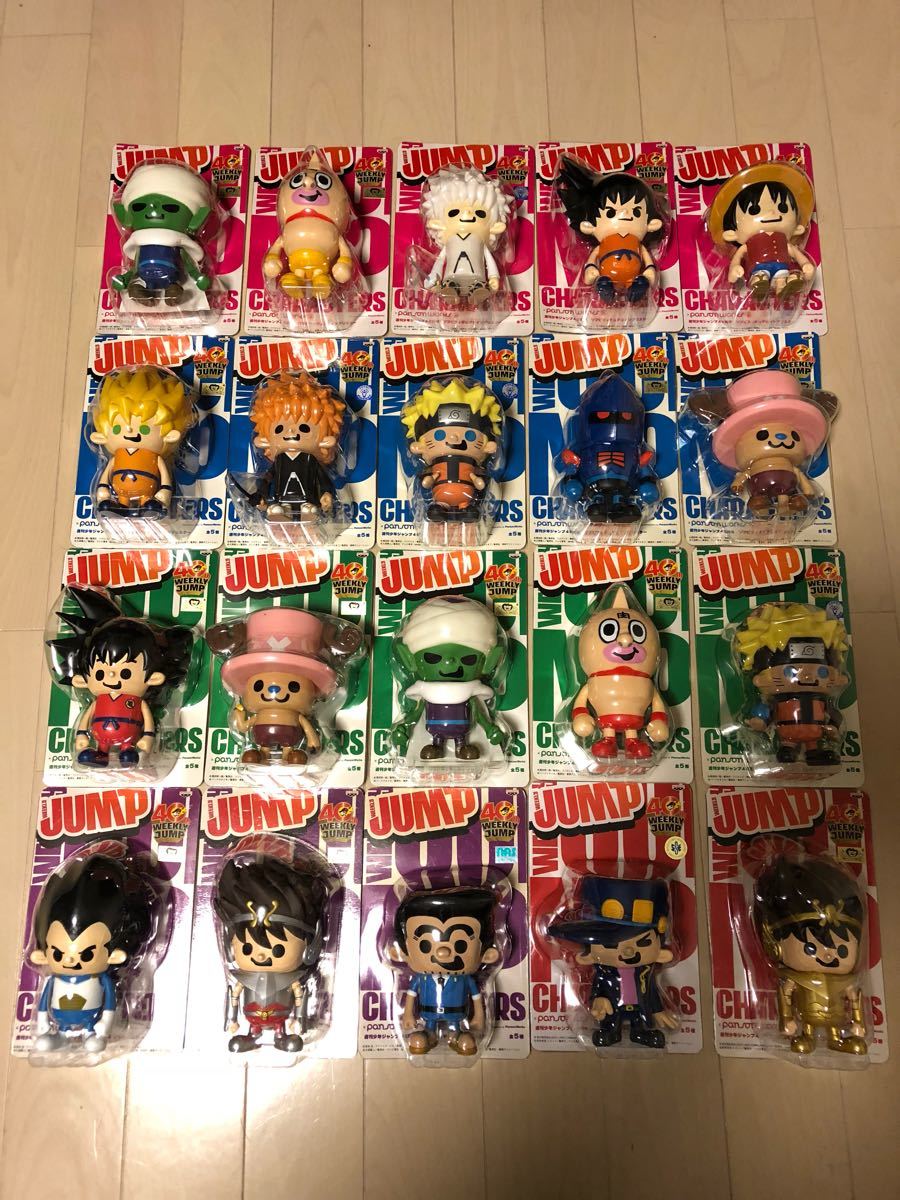 ヤフオク 週間少年ジャンプ 40周年 Panson Works ソフビ