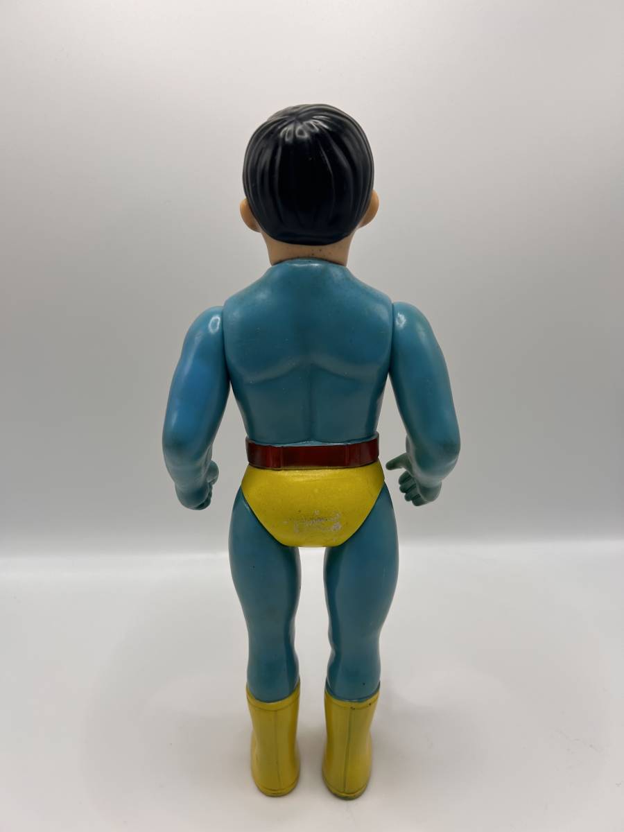 ケンリック ブルマルク マルサン スーパーマン ソフビ 人形 約28.5cm レトロ 当時物 現状品_画像3