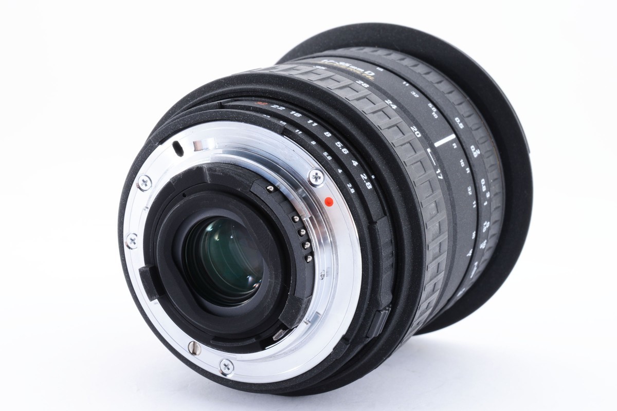 Sigma EX Zoom 17-35mm F/2.8-4 D Nikon Fマウント用 交換レンズの画像5
