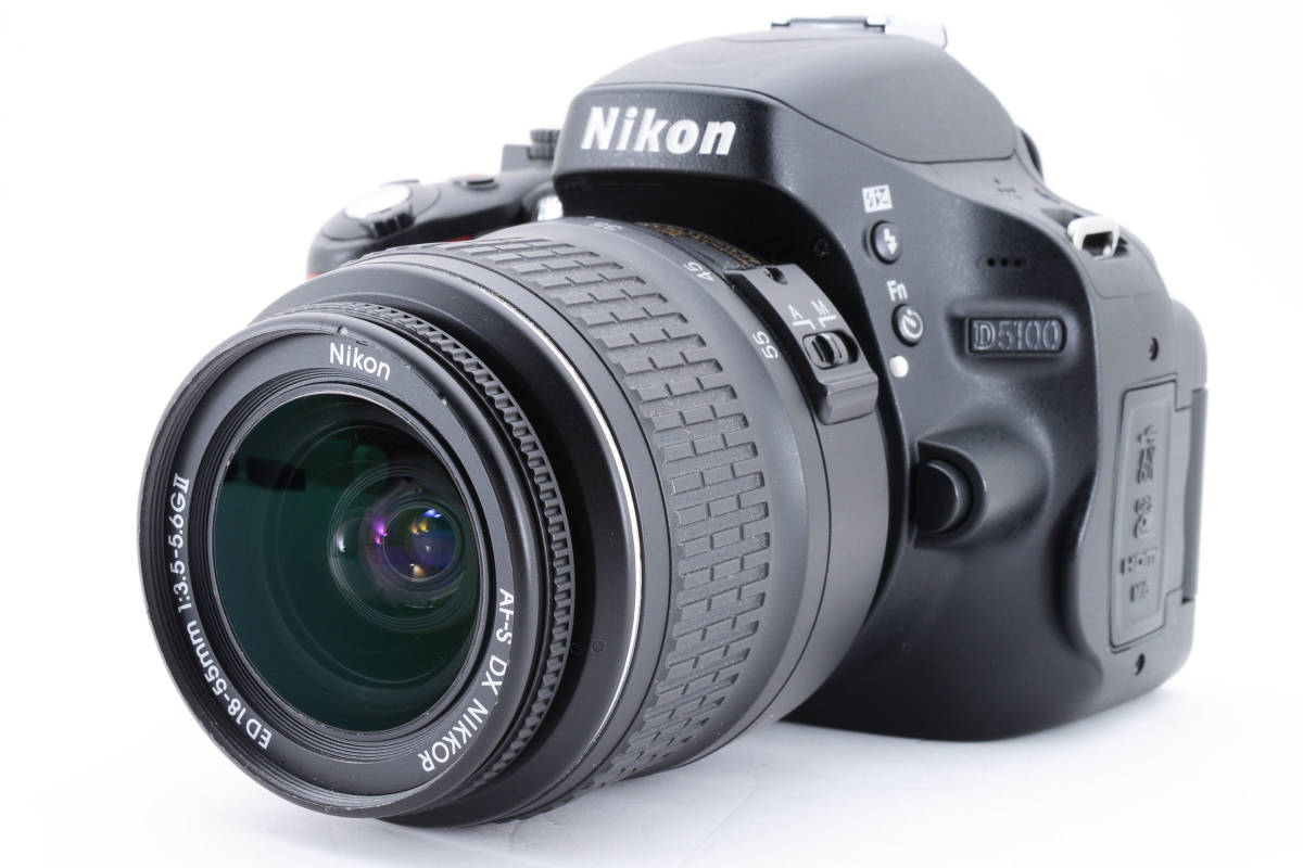 □ ほぼ新品 □ ニコン Nikon D5100 + 18-55mm ≪S数1017回