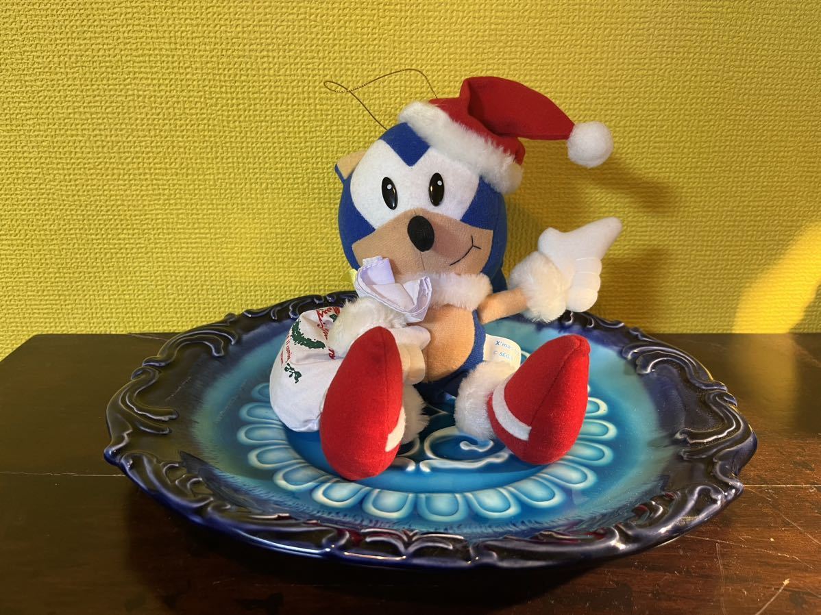 90年代 90s 1994ソニック・ザ・ヘッジホッグ SONIC THE HEDGEHOG SEGA セガ ぬいぐるみ 人形 SEGA クリスマス