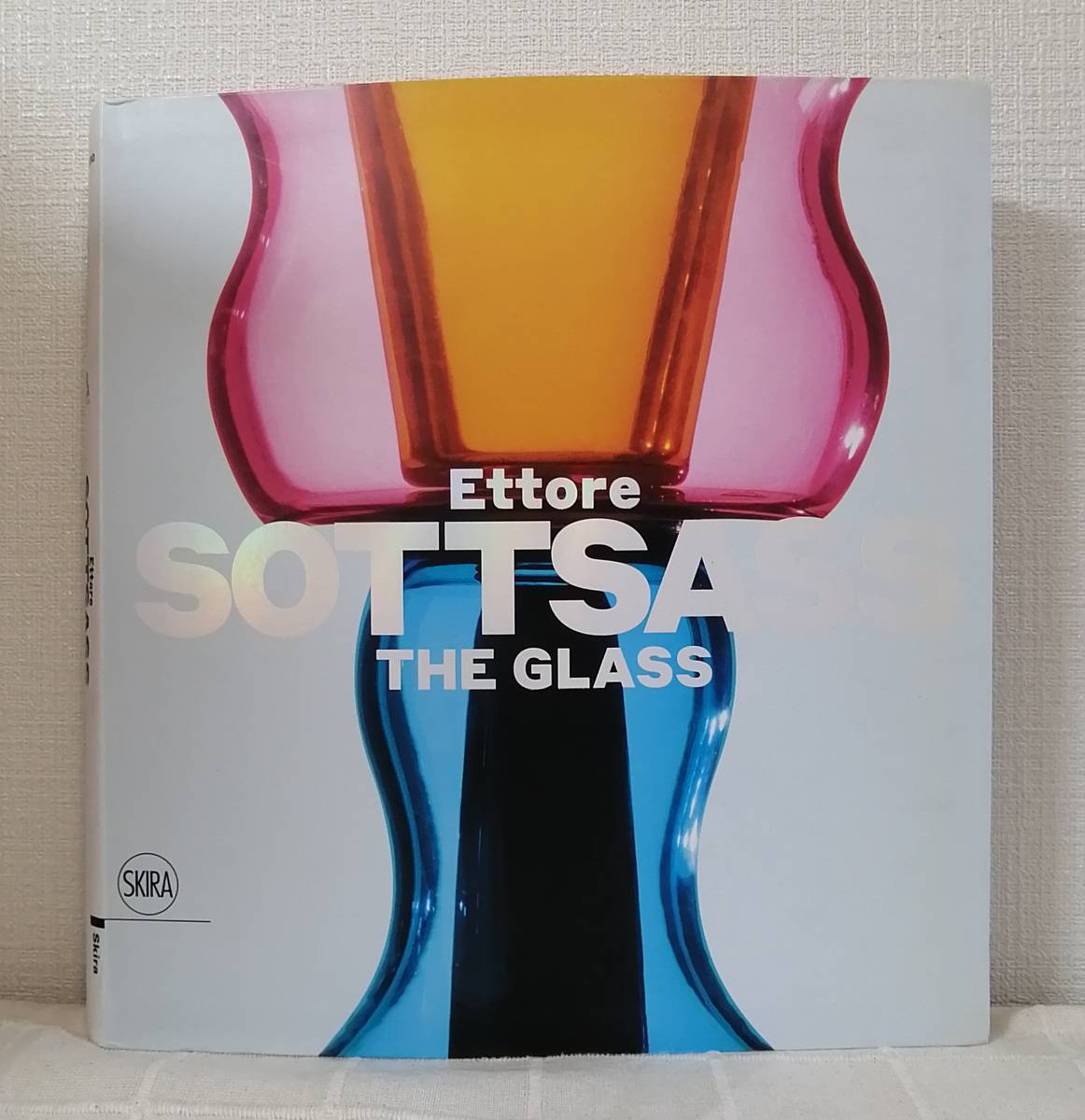 工■ エットレ・ソットサス ザ・グラス 洋書作品集 Luca Massimo Barbero Ettore Sottsass: The Glass Skira