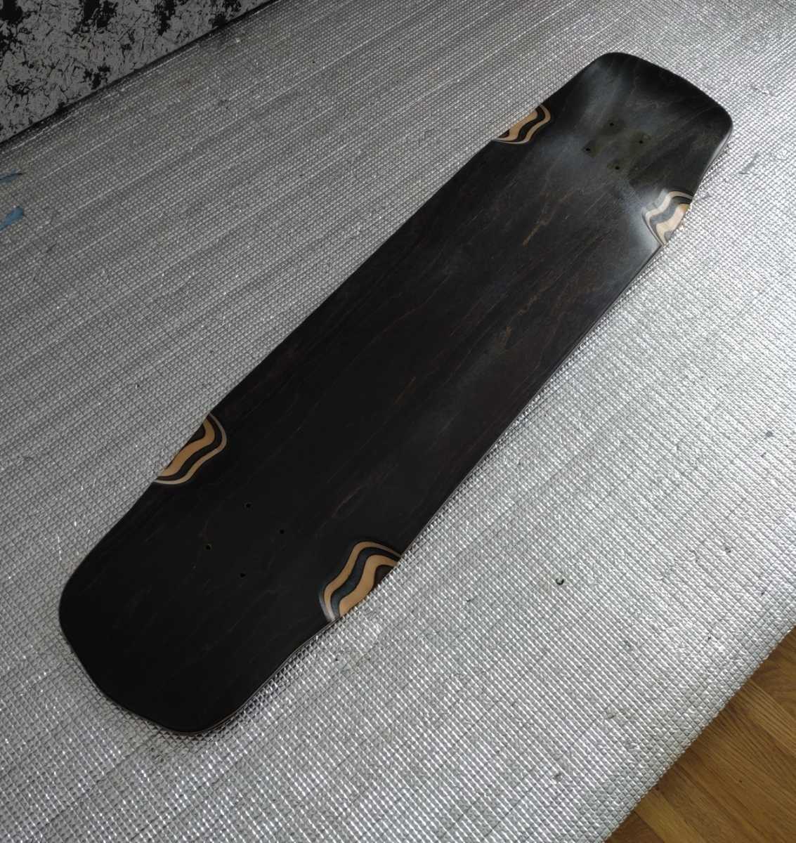 39＜税送料3380円込み＞板のみ　WOOD カスタム ３９　STREET ロングクルーザー　純正ステッカー激安同送OK！　aｘ