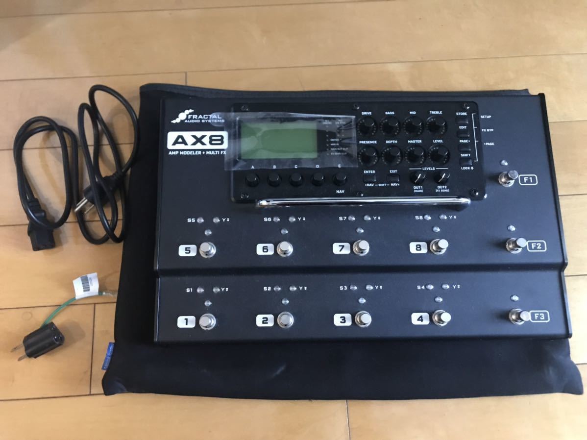 fractal audio systems AX8 アンプモデラー_画像1