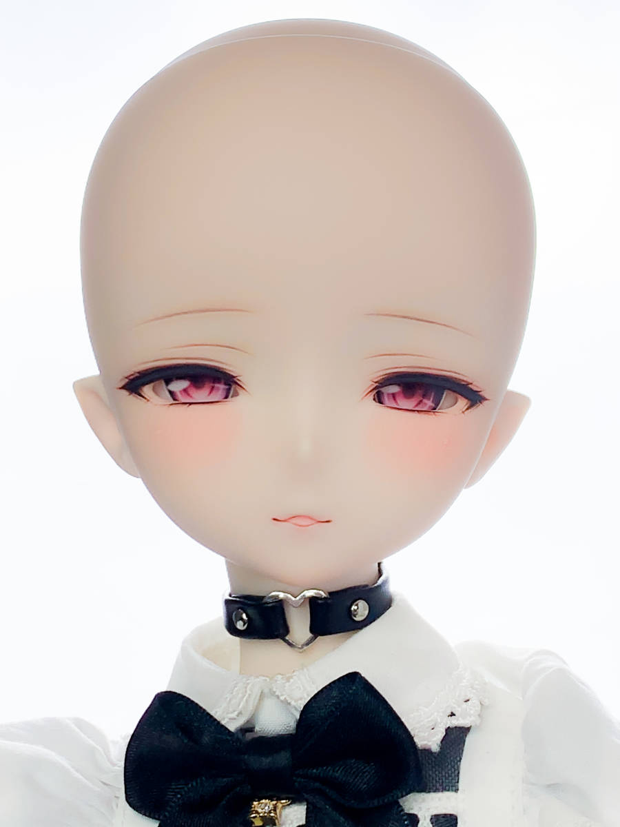 †yami† imomodoll TIAMAT カスタムヘッド Cream Skin (霜色) ＋オリジナルアイ2種類_画像10