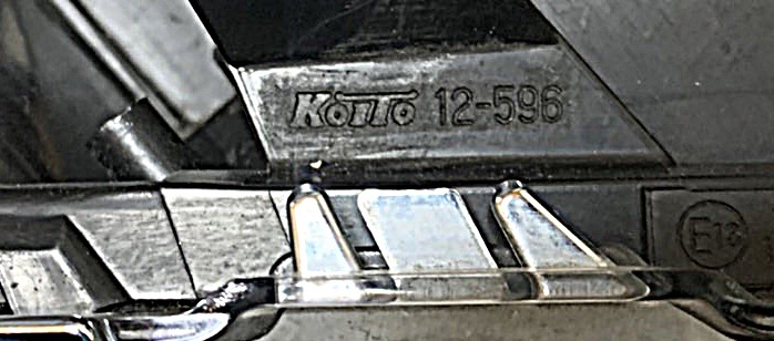 カローラフィールダー NZE161G 後期 純正 LED 左右 ヘッドライト ランプ KOITO 12-596 D_画像4