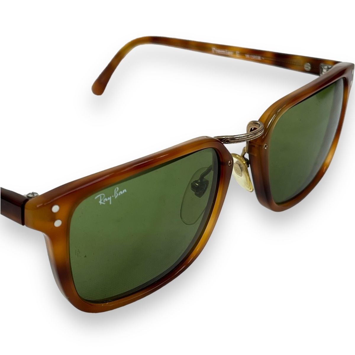 Ray-Ban レイバン サングラス 眼鏡 小物 アイウェア ファッション ケース付き ブランド W0868 べっ甲 Premier E TRADITIONAL HARRISBURG_画像8