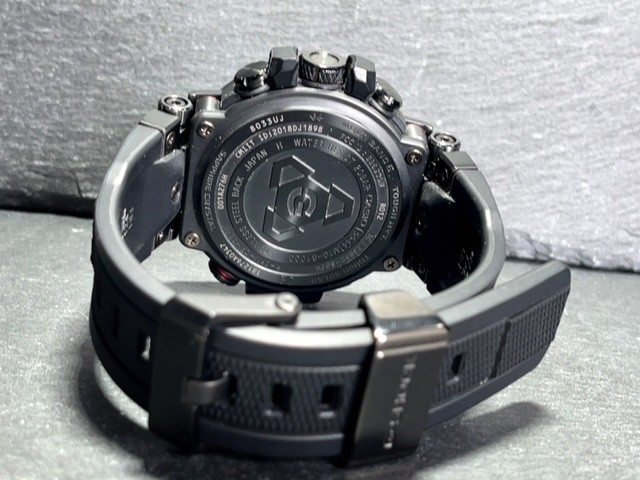 超美品 CASIO カシオ G-SHOCK ジーショック MT-G 腕時計 電波ソーラー腕時計 モバイルリンク Bluetooth スマホリンク MTG-B1000B-1AJF_画像7