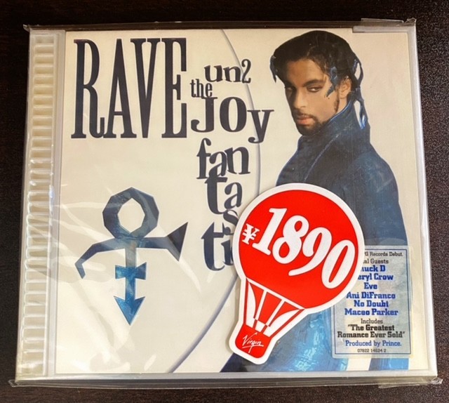 プリンス PRINCE RAVE un2 the joy fantastic アルバム 洋楽 歌手 音楽 MUSIC CD 見本品 新品未使用 1円スタート_画像1