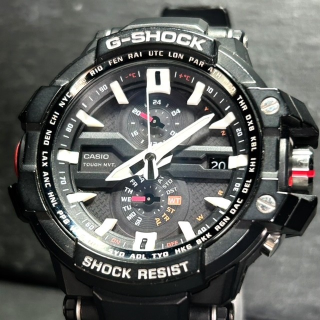 CASIO カシオ G-SHOCK ジーショック SKY COCKPIT スカイコックピット GW-A1000 腕時計 タフソーラー 電波時計 アナログ カレンダー メンズ_画像2