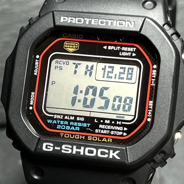 新品 CASIO G-SHOCK カシオ ジーショック 5600 SERIES GW-M5610U-1JF 腕時計 タフソーラー マルチバンド6 20気圧防水 DIGITAL デジタル_画像1