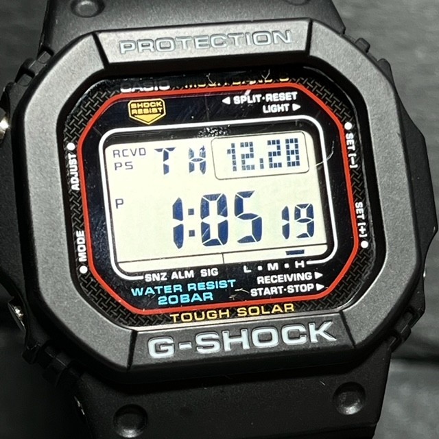 新品 CASIO G-SHOCK カシオ ジーショック 5600 SERIES GW-M5610U-1JF 腕時計 タフソーラー マルチバンド6 20気圧防水 DIGITAL デジタル_画像3