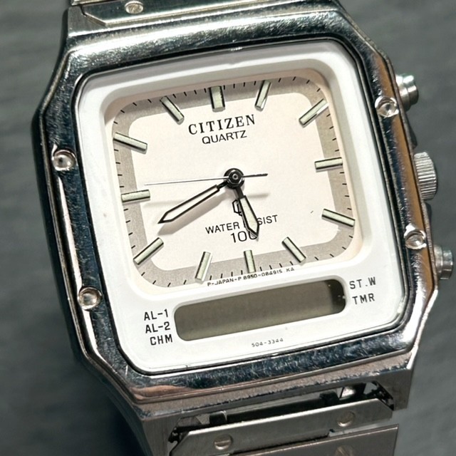 CITIZEN シチズン 8950-086163 腕時計 クオーツ アナデジ 3針 CITIZEN シチズン 8950-086163 腕時計 クオーツ アナデジ 3針