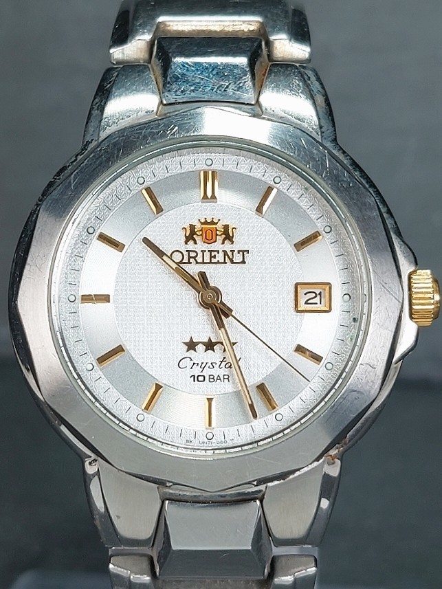 ORIENT オリエント スリースター Crystal クリスタル UN71-C0 CA