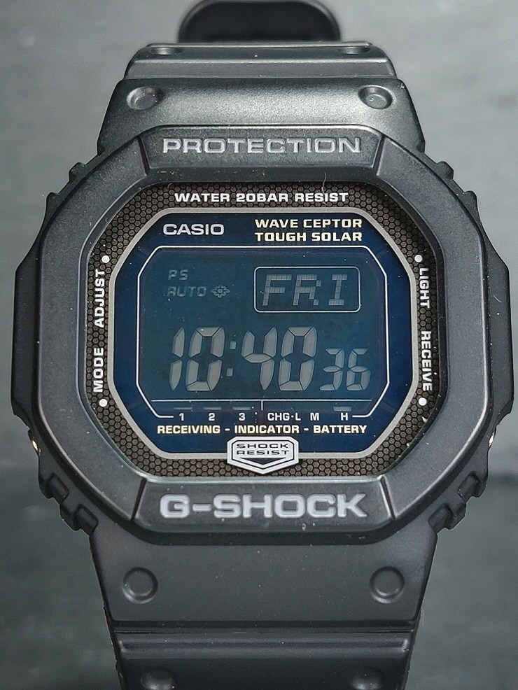 新品 CASIO カシオ G-SHOCK ジーショック THE G ザ・ジー タフソーラー GW-5600BJ メンズ 腕時計 電波時計 デジタル カレンダー 多機能_画像1
