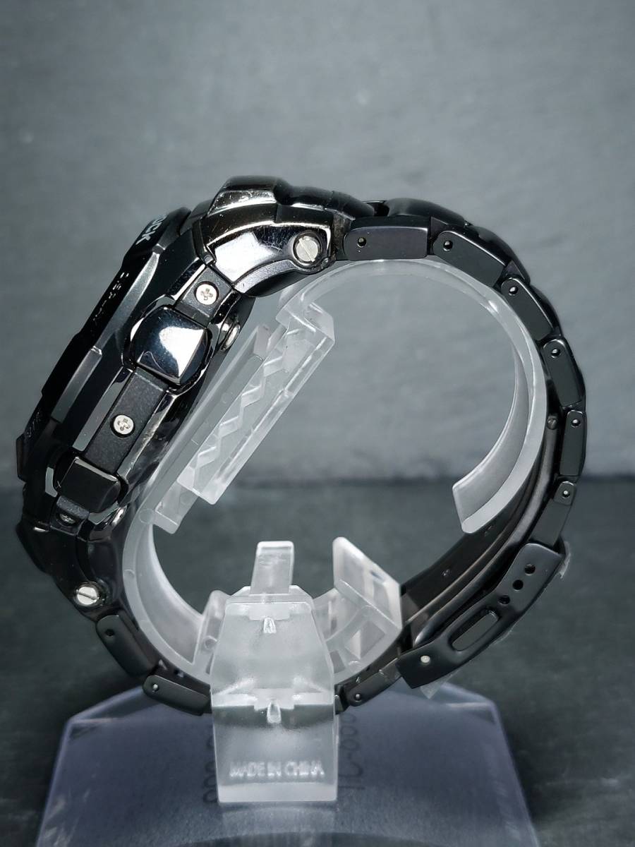 CASIO カシオ G-SHOCK ジーショック THE G ザ・ジー タフソーラー GW-1210BJ-1AJF メンズ 腕時計 アナデジ ブラック 多機能 動作確認済み_画像4