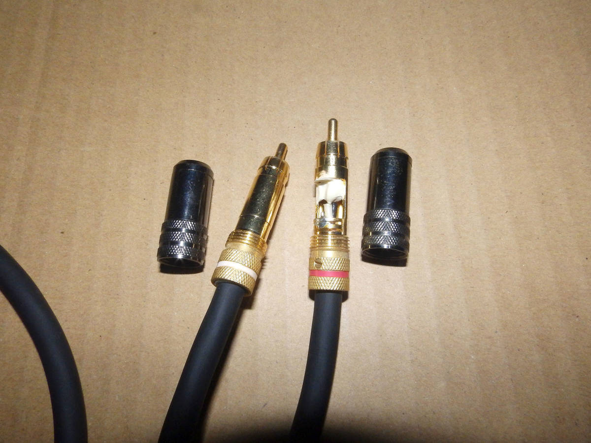 ortofon 6.5N-AC 1000Q pure Copper Hybrid 4 Core Audio Cable x2_画像3