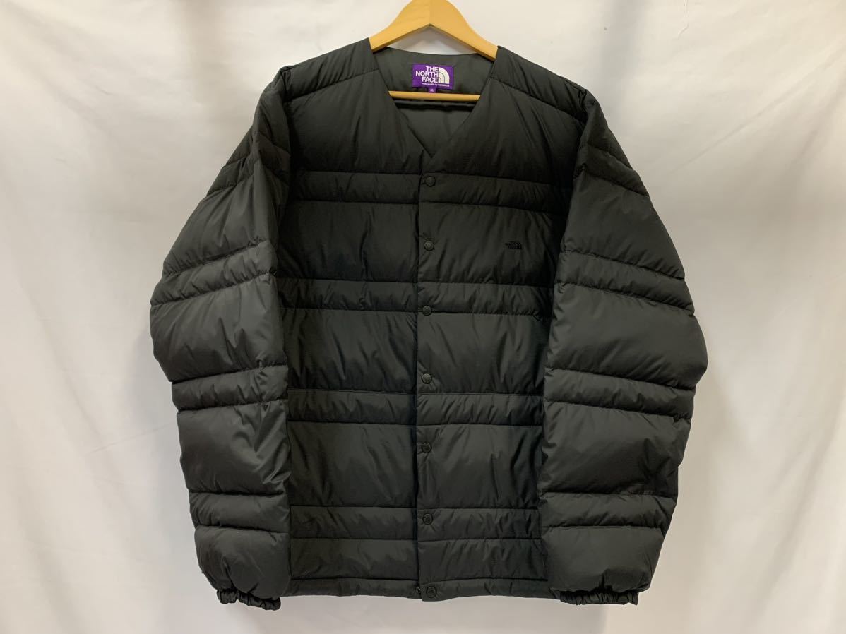 ◇THE NORTH FACE PURPLE LABEL ダウンカーディガン ND2254N XLサイズ ノースフェイス 129/531L_画像1