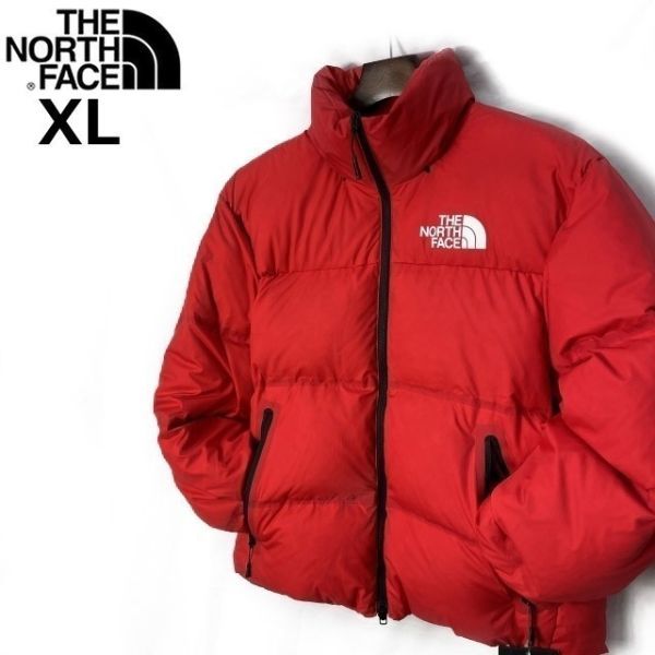 1円～!売切!【正規新品】THE NORTH FACE REMASTERED NUPTSE JACKET ダウンジャケット ヌプシ US 2022-23AW 入手困難 軽量(XL)赤 190122-250_画像2