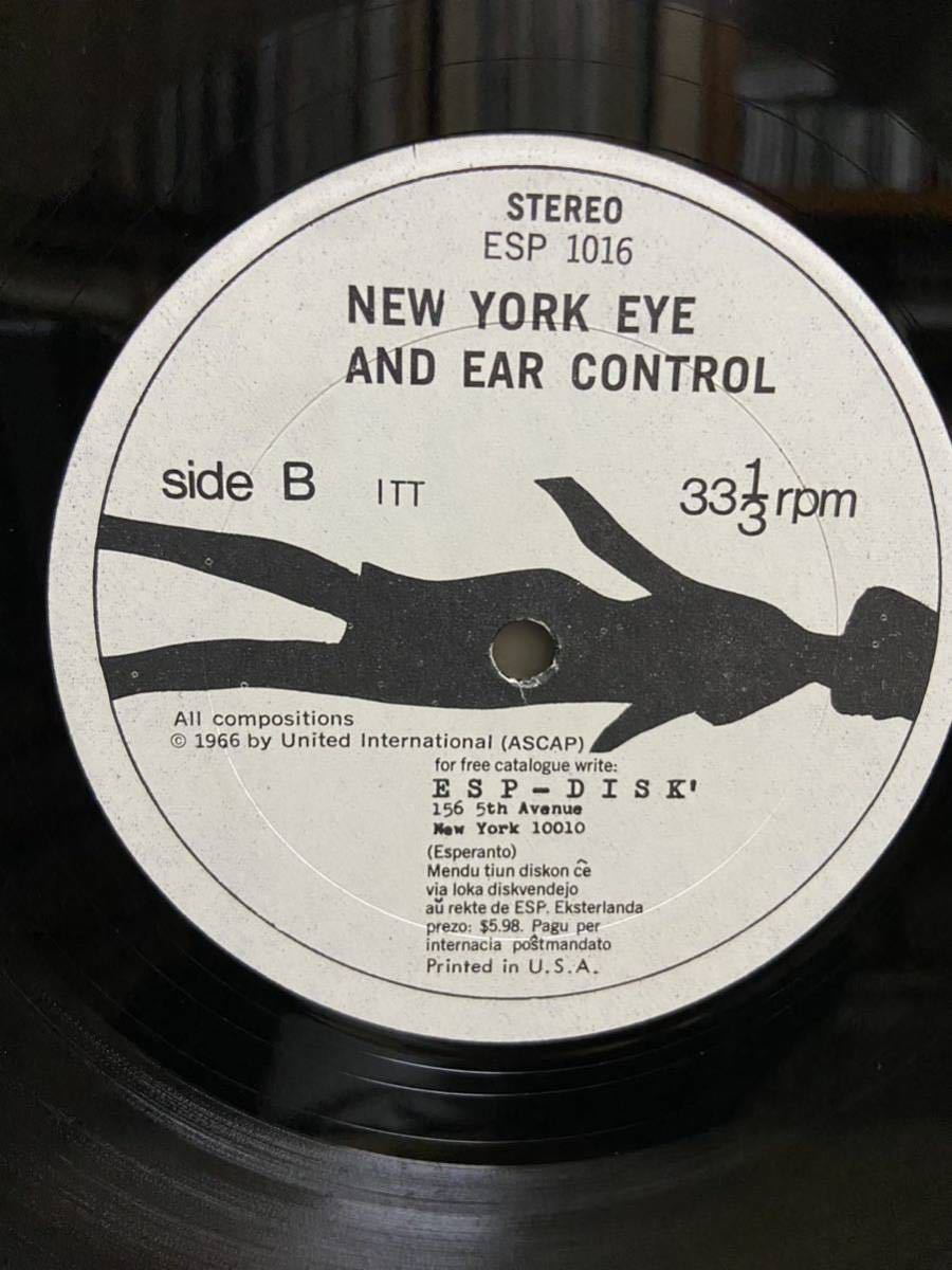 Org! Albert Ayler,Don Cherry,John Tchicai,Roswell Rudd and other / New York Eye And Ear Control / ESP Disk 1016 Stereo_画像6