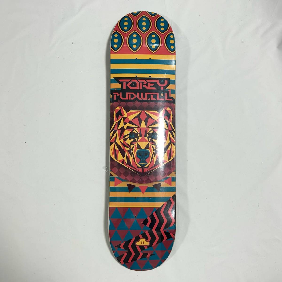 【新品】Thank You 7.75 Torey Pudwill Geo Bear SKATE BOARD DECK スケボー デッキ サンキュー スケートボード _画像2