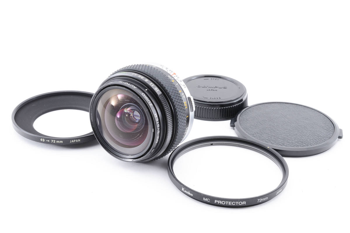 OLYMPUS OM System Zuiko Auto-W 18mm f3.5 Fisheye Lens #544_画像1