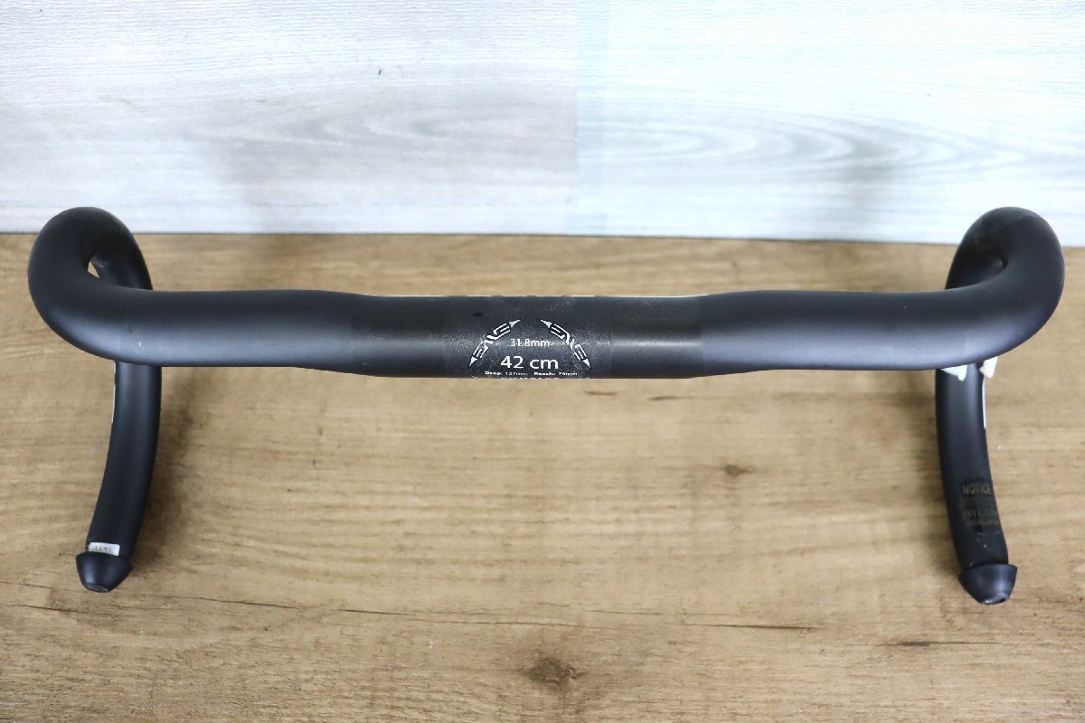 美品　軽量　ENVE COMPACT　エンヴィ　コンパクト　420ｍｍ　Φ31.8　カーボン　ハンドルバー　ドロップハンドル　cicli17　76_画像3